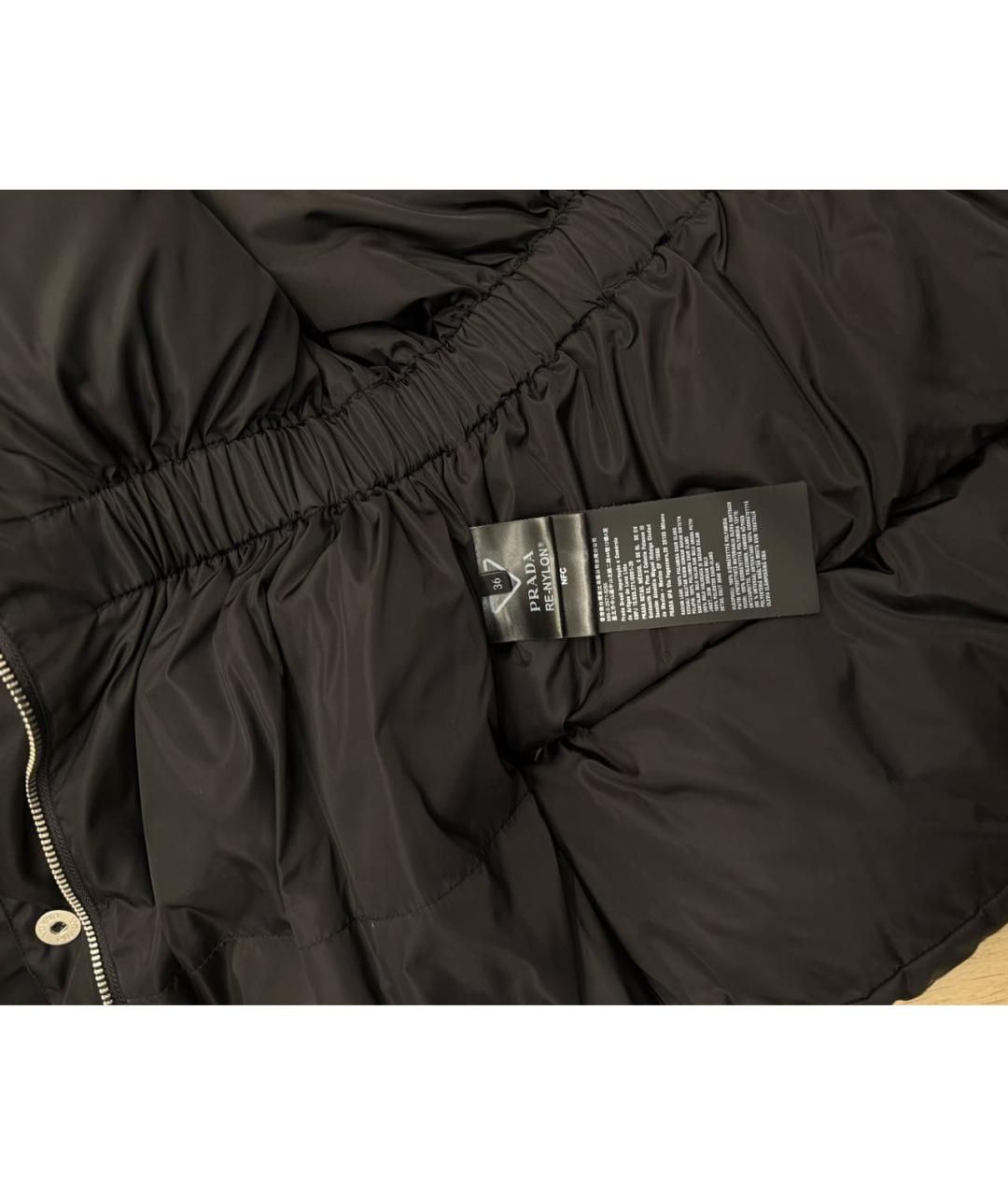 PRADA Черный пуховик, фото 5
