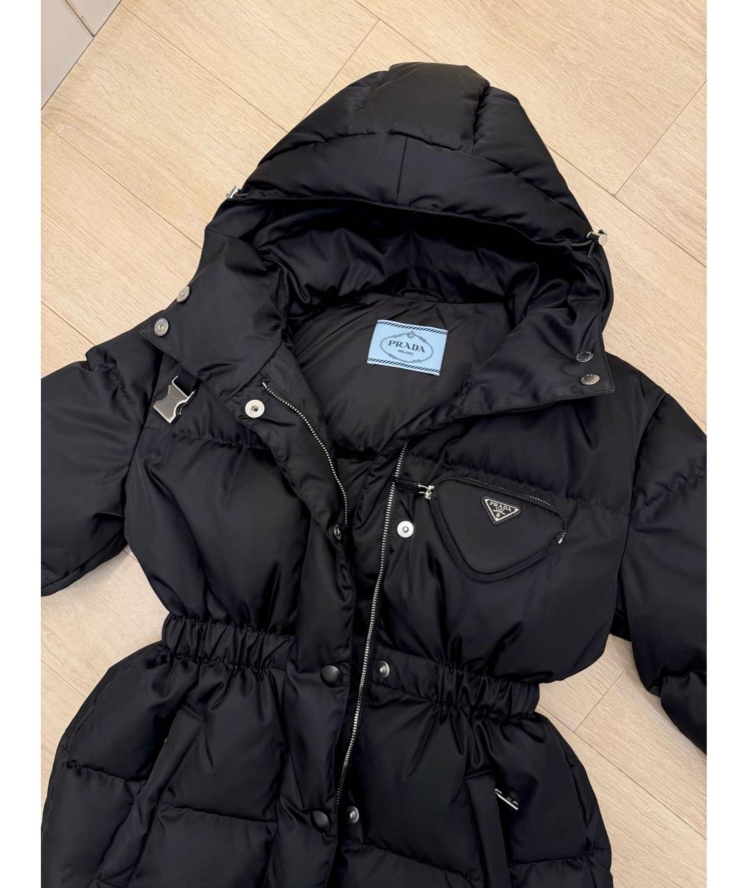 PRADA Черный пуховик, фото 8