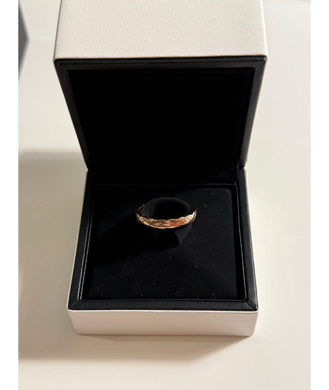 CHANEL Золотое кольцо из розового золота, фото 3