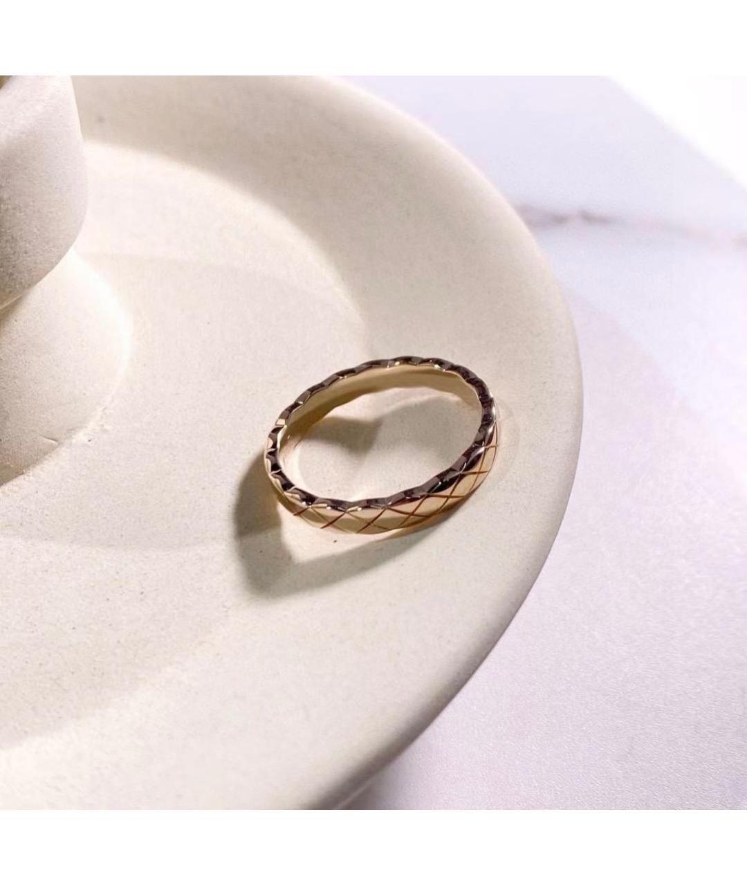 CHANEL Золотое кольцо из розового золота, фото 8