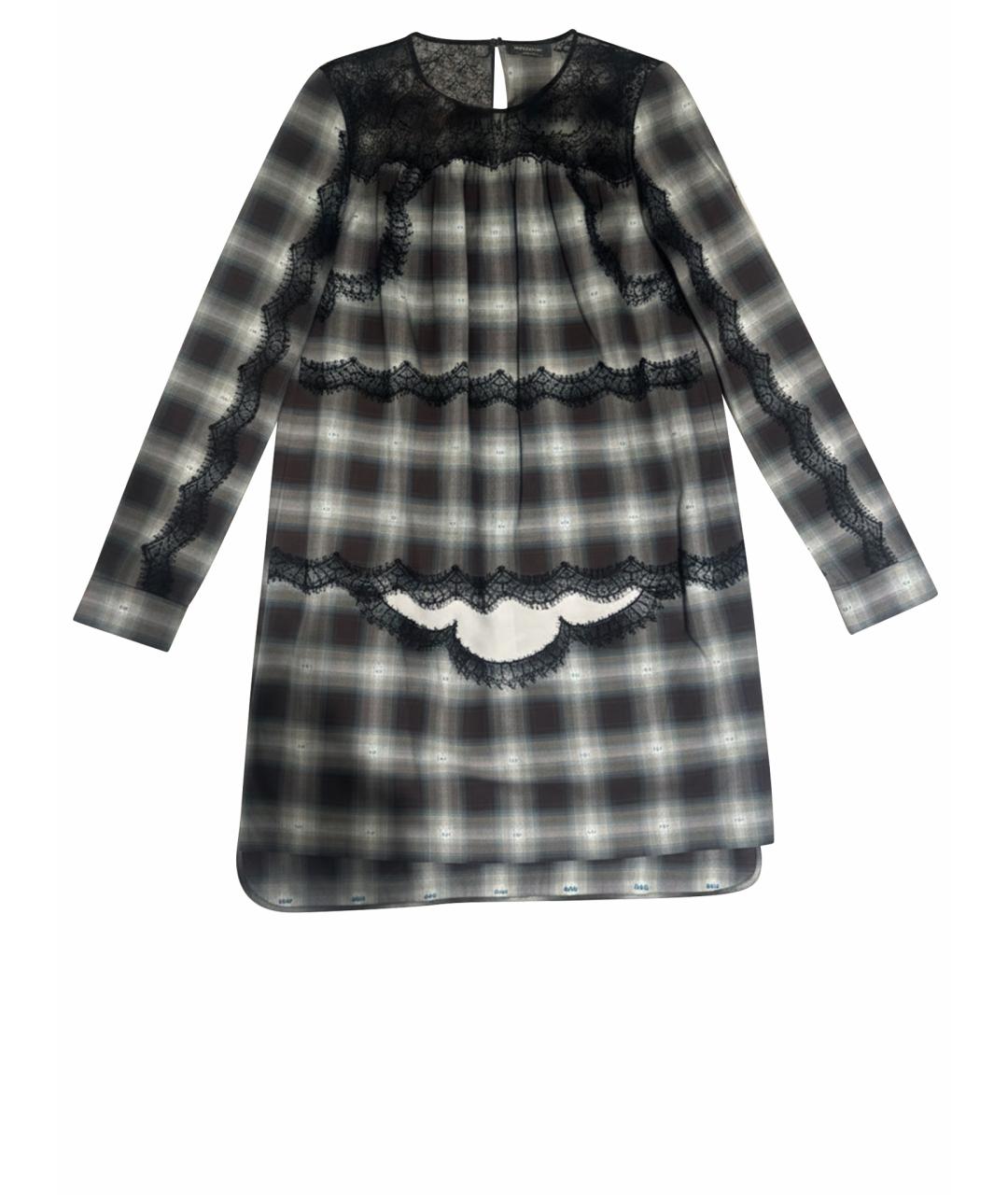 NO. 21 Зеленые хлопковое повседневное платье, фото 1