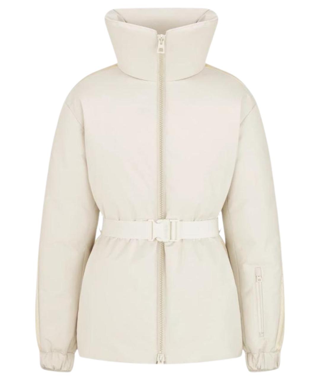 CHRISTIAN DIOR Бежевый полиэстеровый пуховик, фото 1