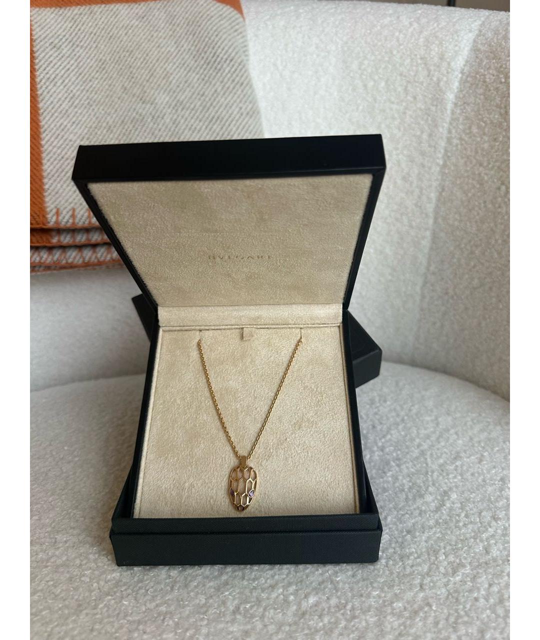 BVLGARI Золотая подвеска из розового золота, фото 8