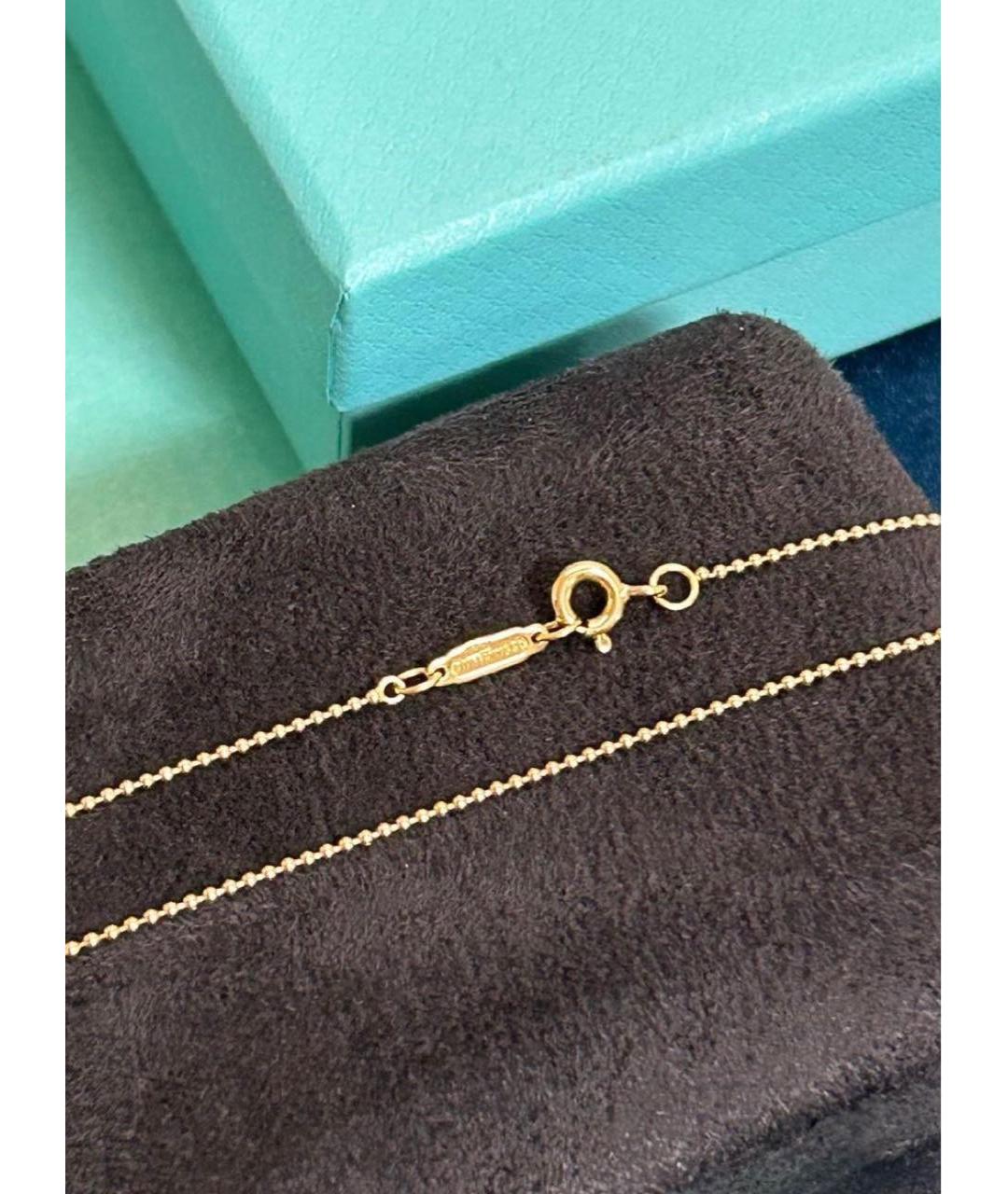 TIFFANY&CO Золотая цепочка из желтого золота, фото 4