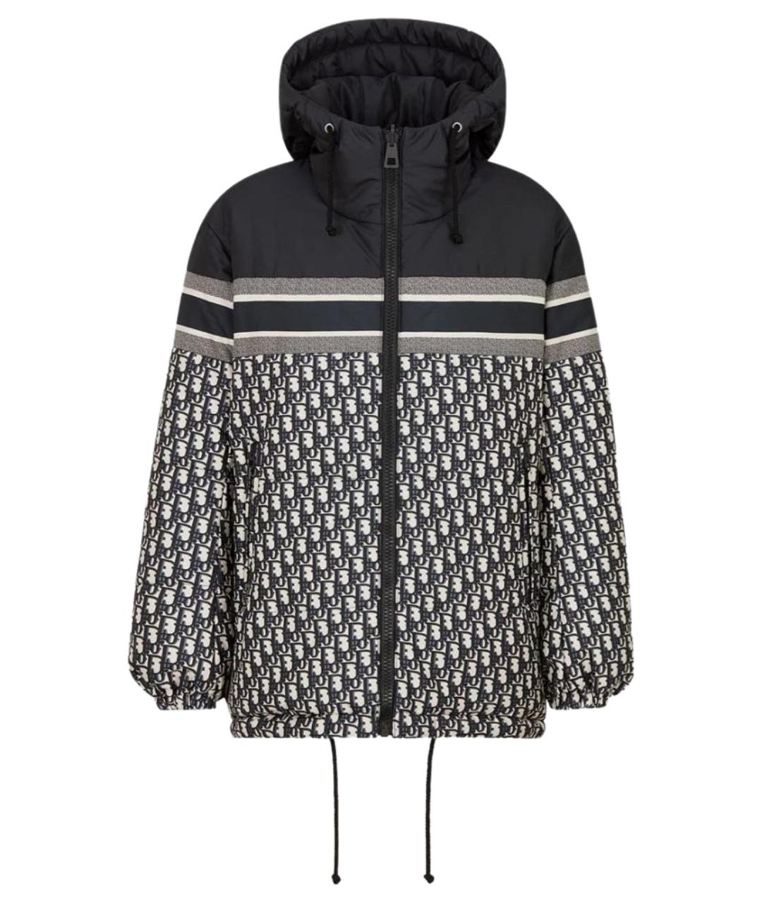 CHRISTIAN DIOR Серый полиэстеровый пуховик, фото 1