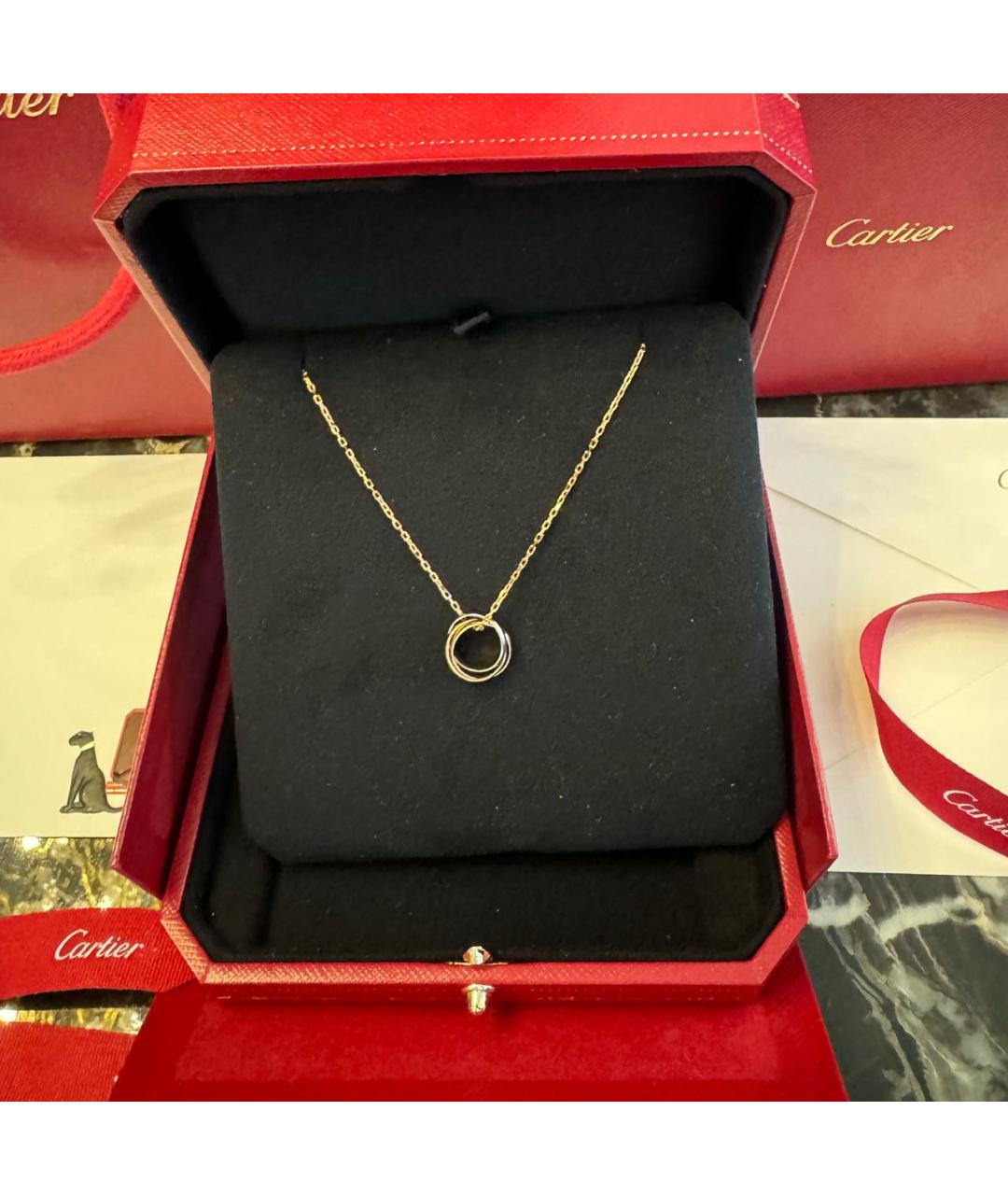 CARTIER Золотое колье из розового золота, фото 5