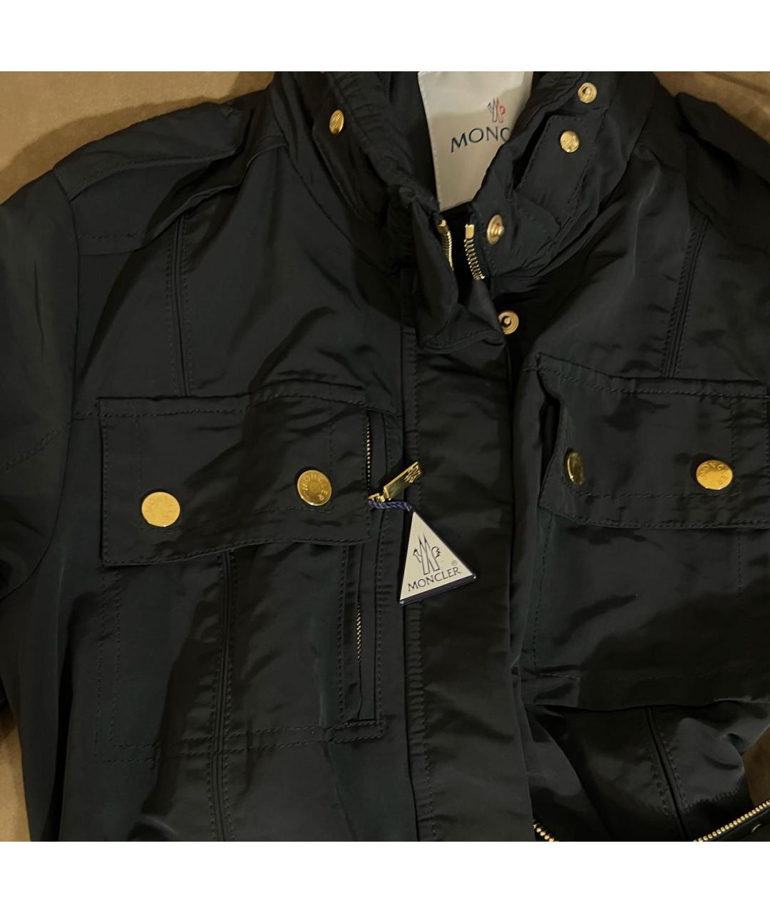 MONCLER Черная куртка, фото 6