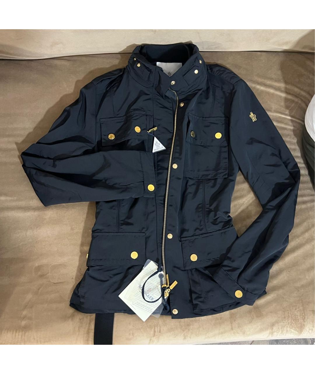 MONCLER Черная куртка, фото 2