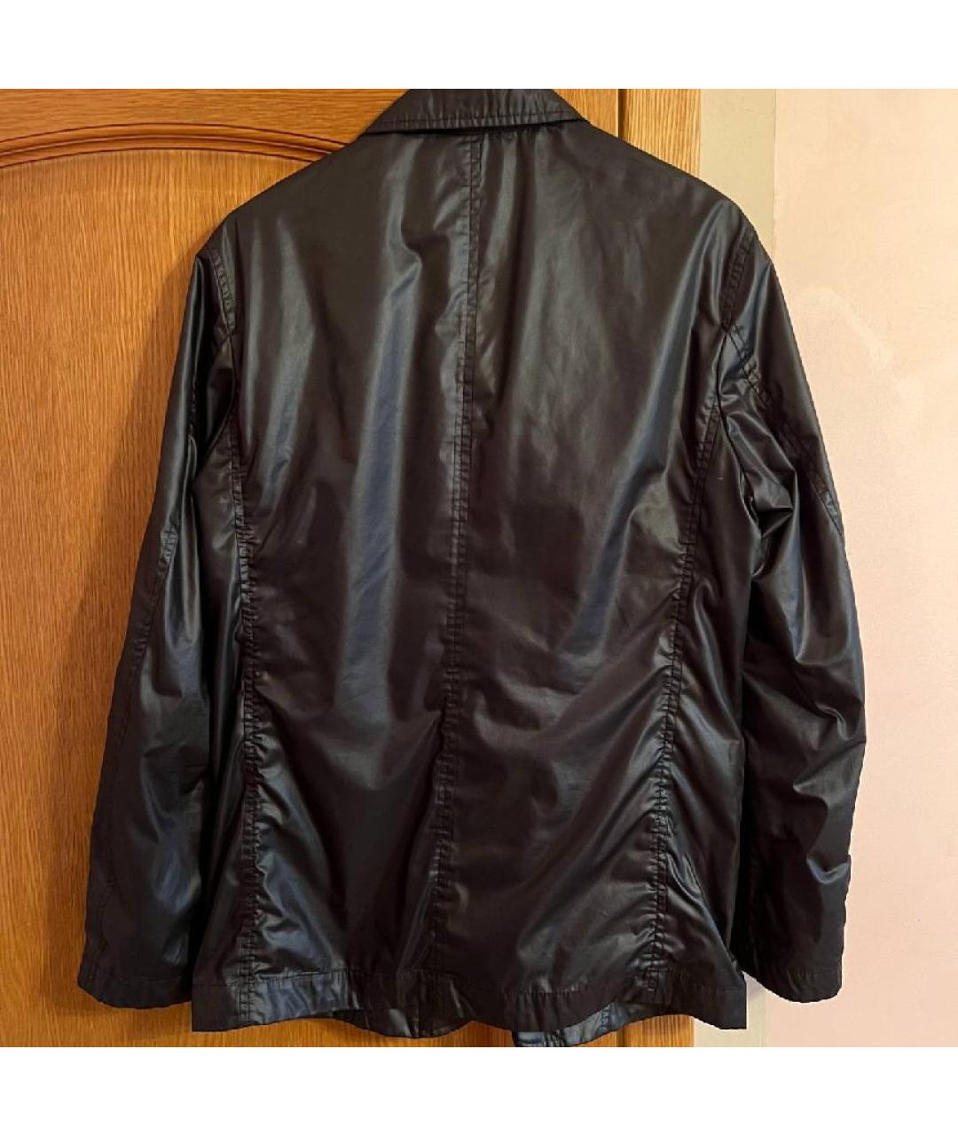 ISSEY MIYAKE Черный полиэстеровый тренч / плащ, фото 2