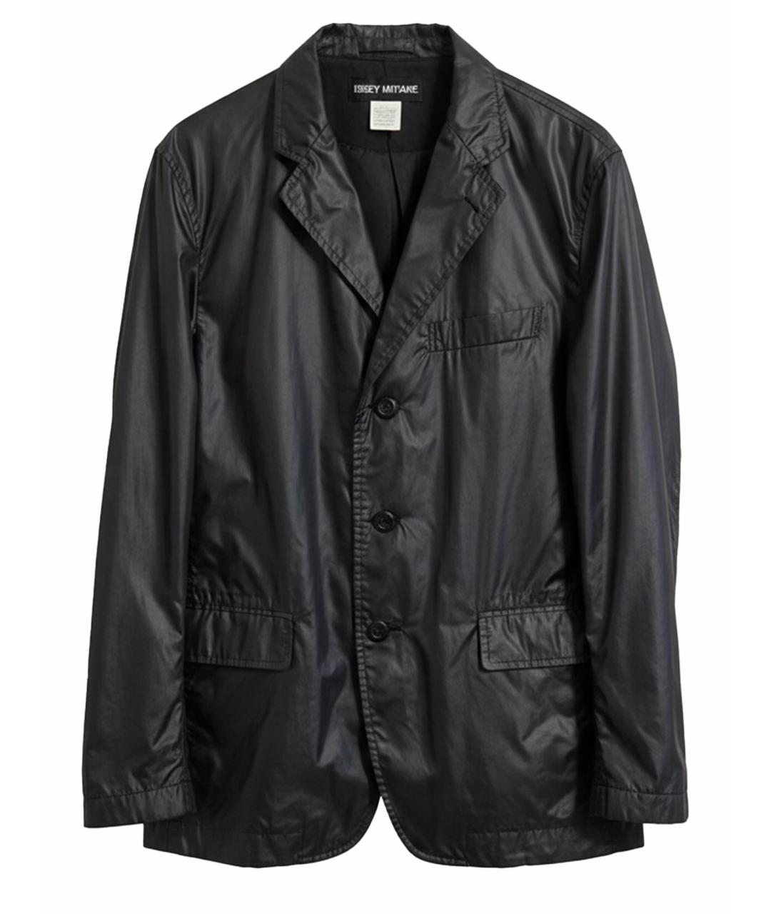 ISSEY MIYAKE Черный полиэстеровый тренч / плащ, фото 1