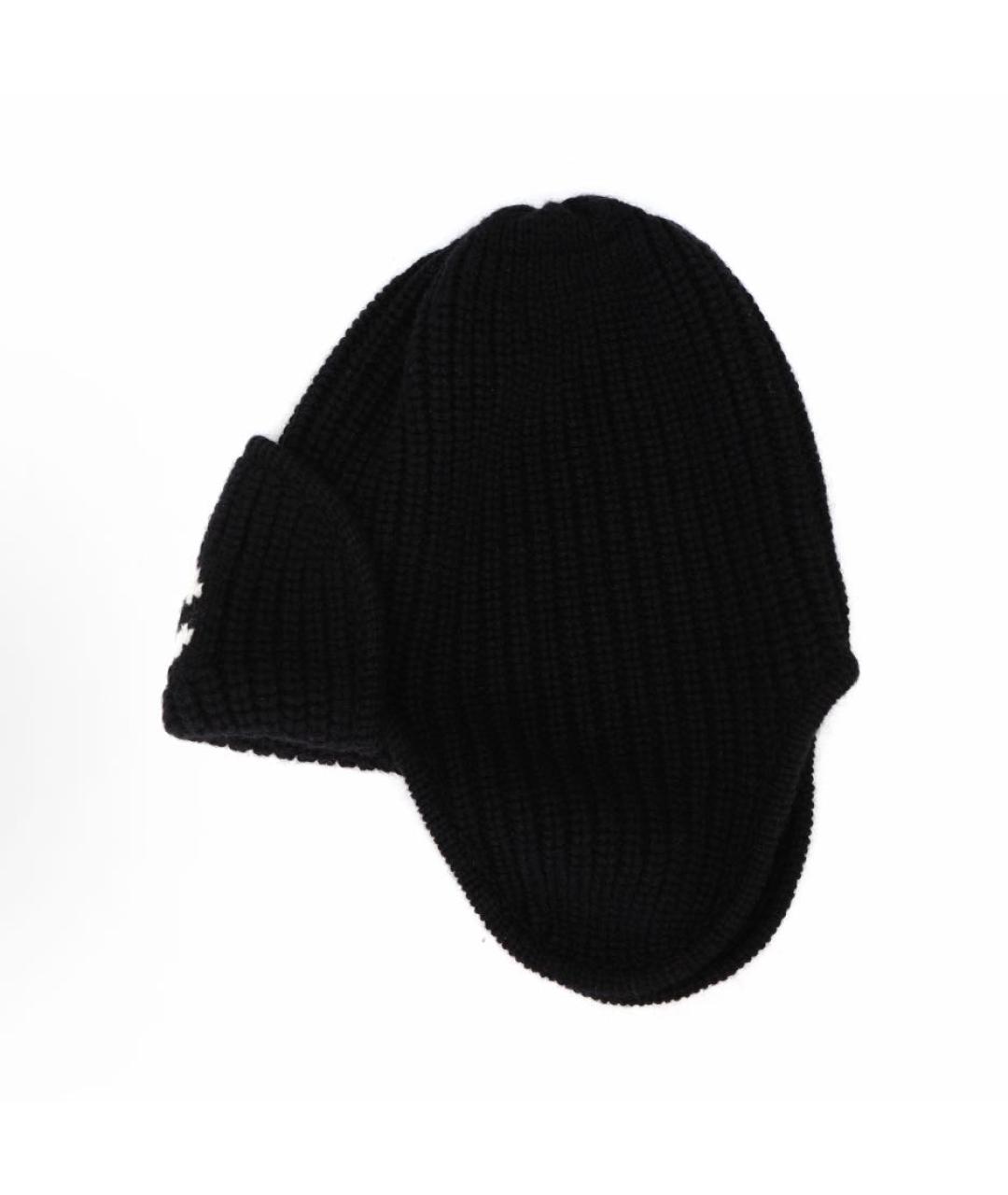 CHANEL Черная кашемировая шапка, фото 2
