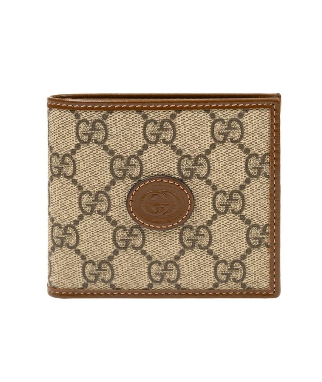 GUCCI Коричневый кошелек, фото 1