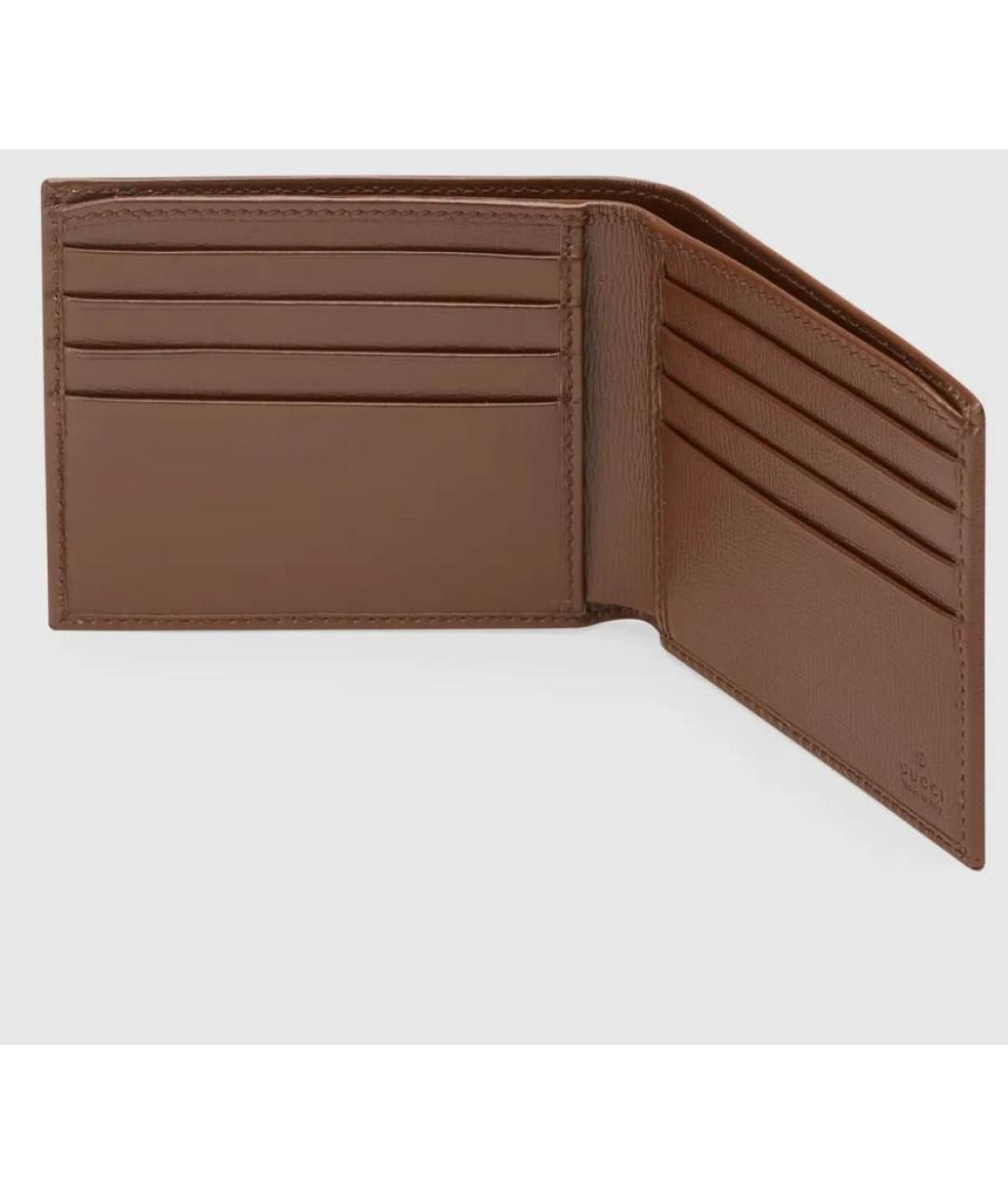 GUCCI Коричневый кошелек, фото 3