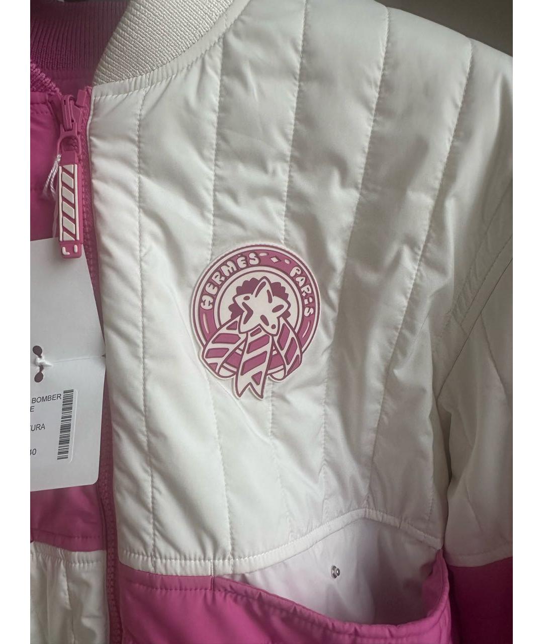 HERMES Розовая куртка, фото 4