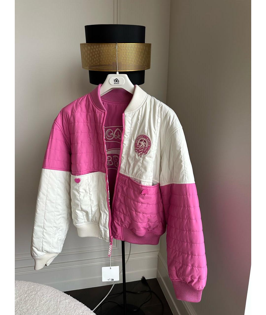 HERMES Розовая куртка, фото 2