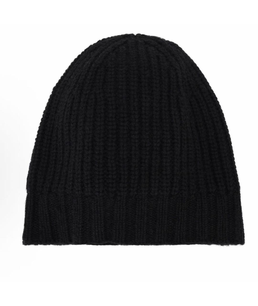CHANEL Черная кашемировая шапка, фото 3