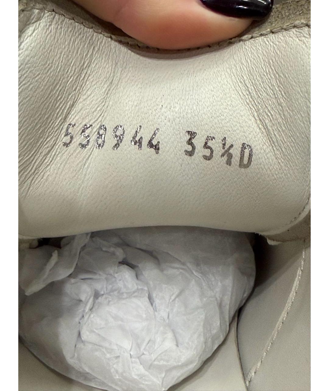 ALEXANDER MCQUEEN Мульти кожаные кроссовки, фото 5