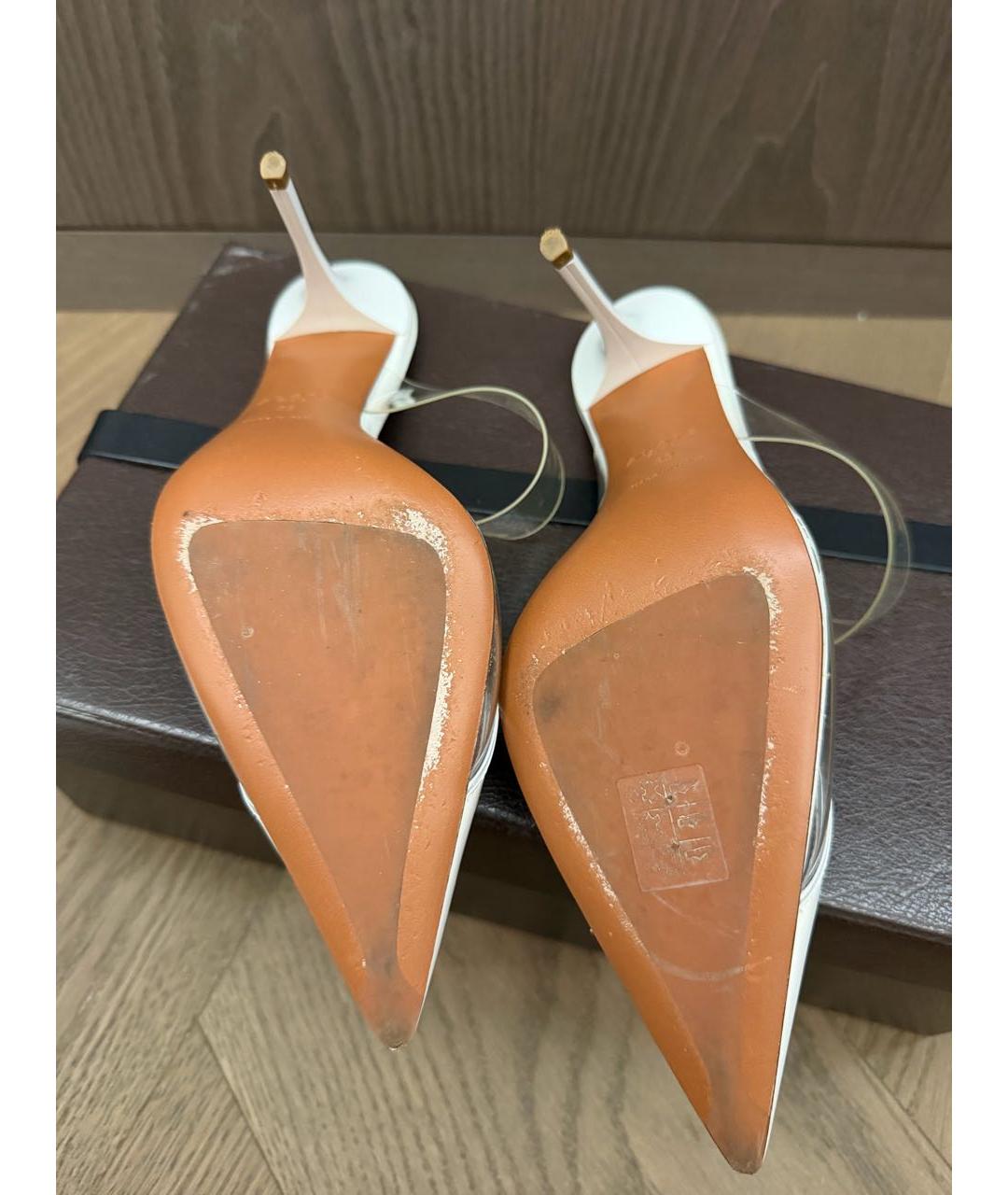 ALAIA Белые мюли, фото 5