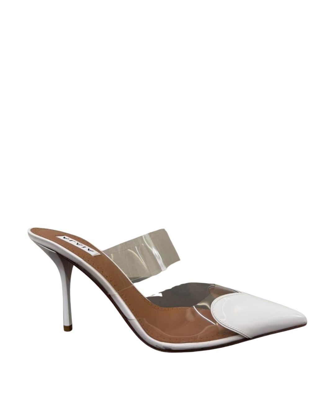 ALAIA Белые мюли, фото 1