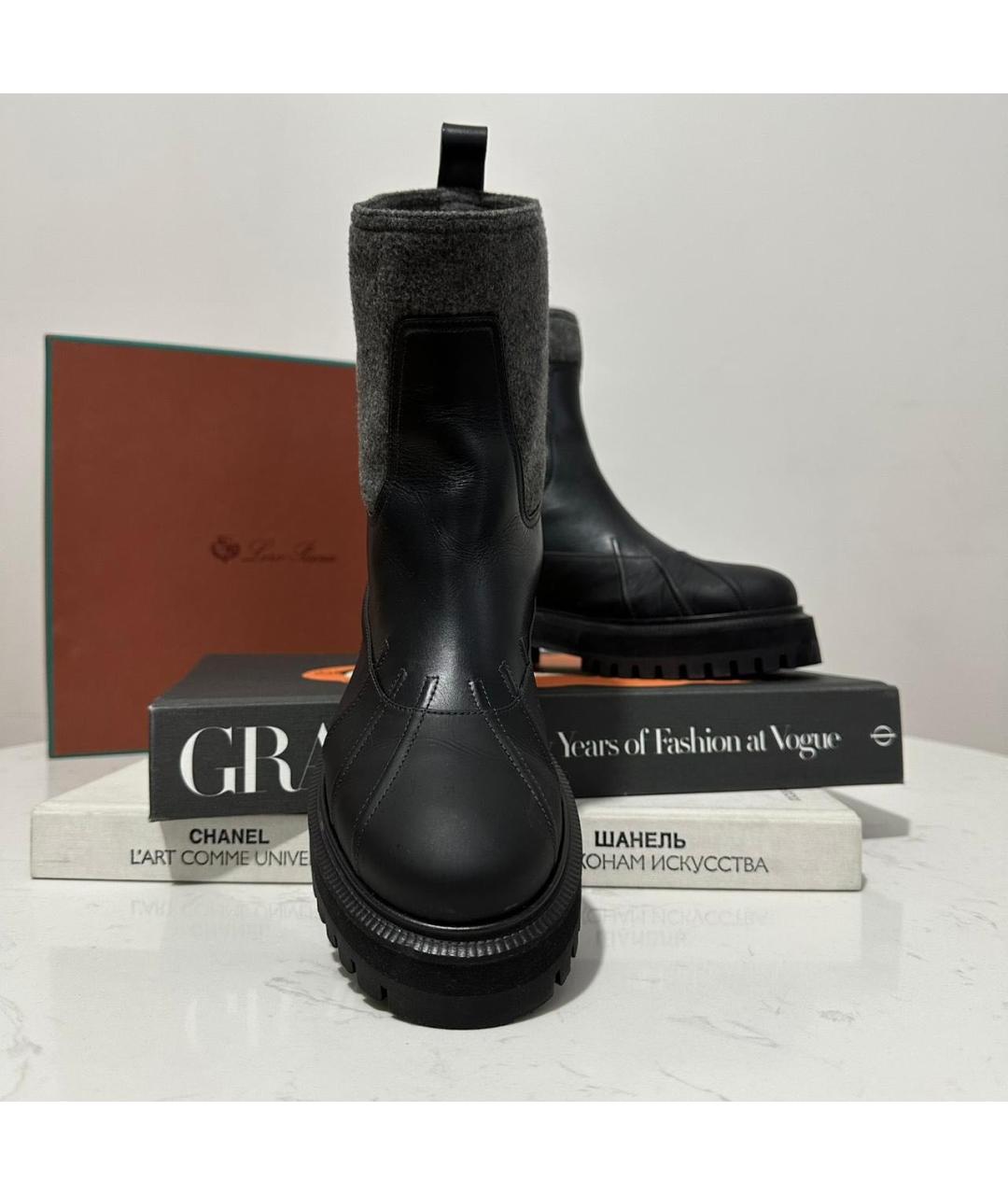 LORO PIANA Мульти полусапоги, фото 2