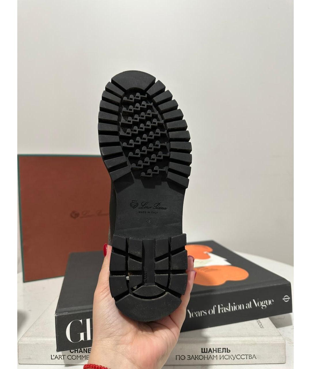 LORO PIANA Мульти полусапоги, фото 7