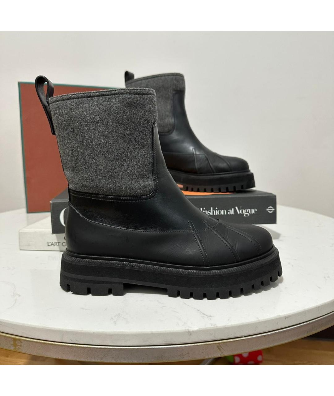 LORO PIANA Мульти полусапоги, фото 9