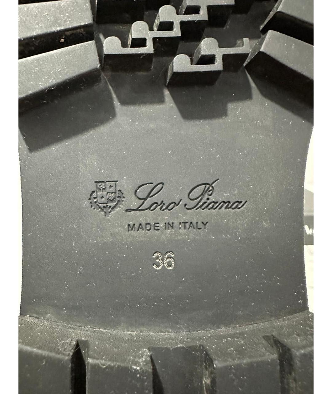 LORO PIANA Мульти полусапоги, фото 5