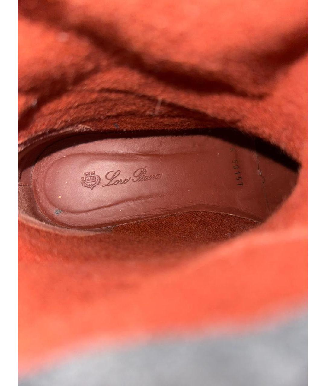 LORO PIANA Мульти полусапоги, фото 6