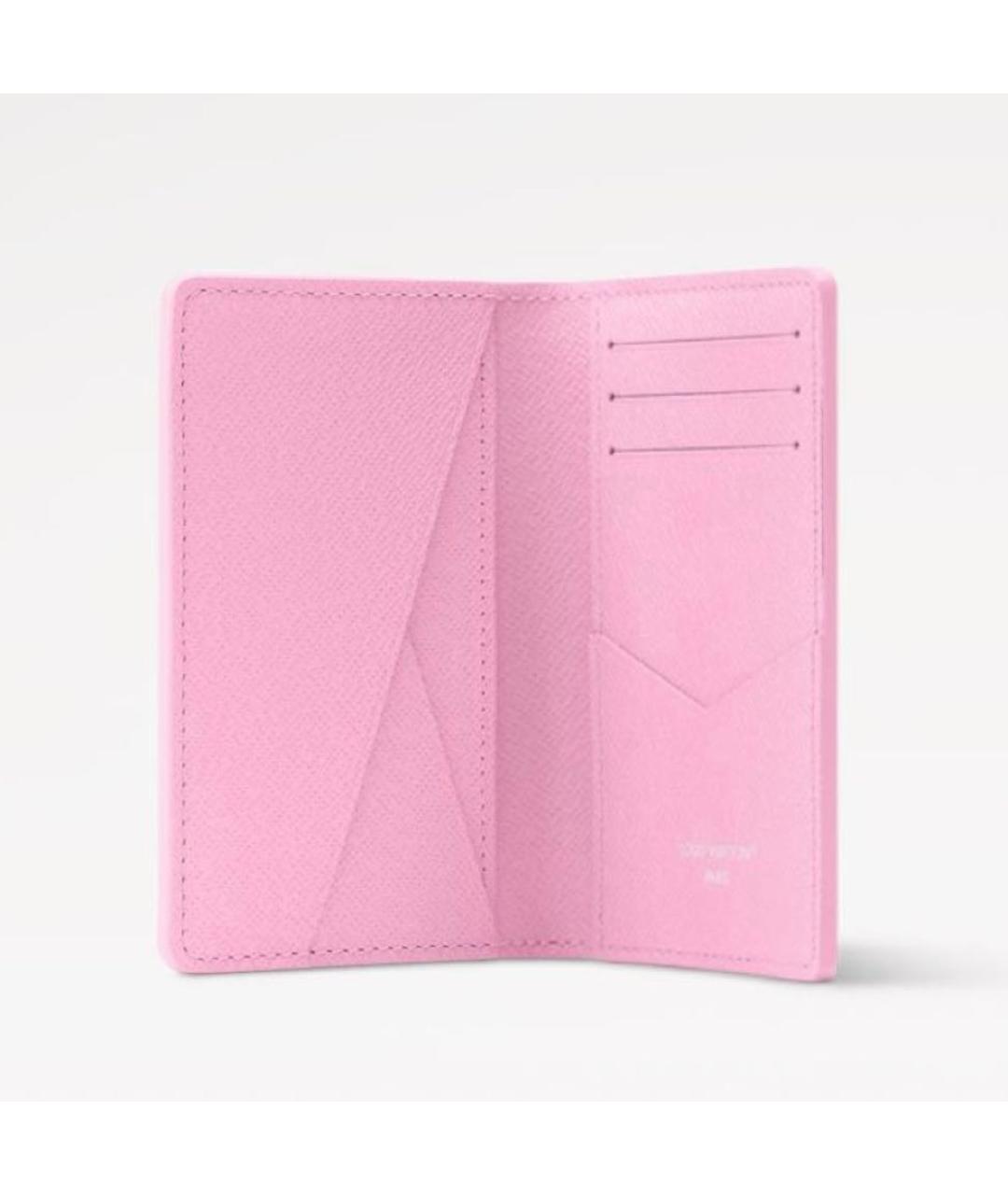 LOUIS VUITTON Розовый кардхолдер, фото 2