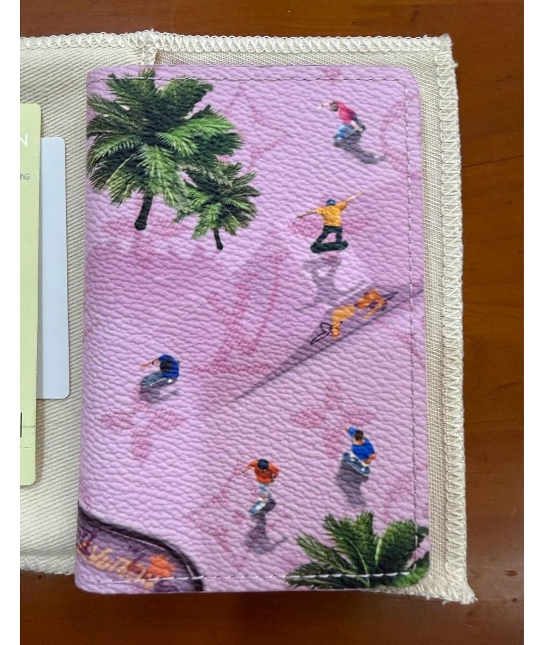 LOUIS VUITTON Розовый кардхолдер, фото 3