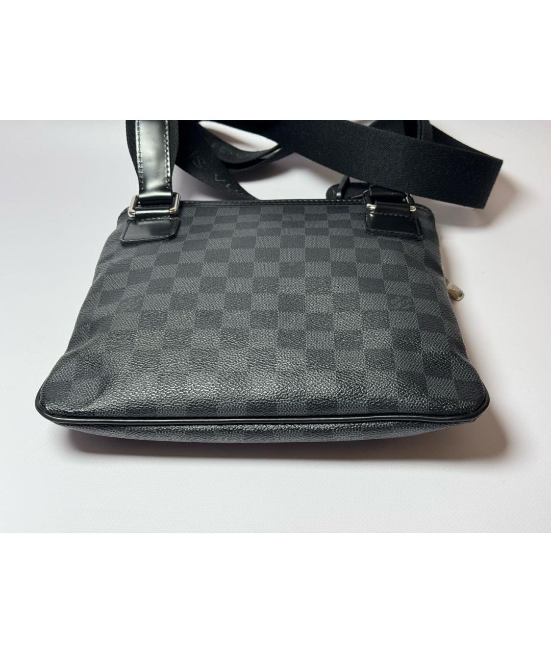 LOUIS VUITTON Черная сумка на плечо, фото 6