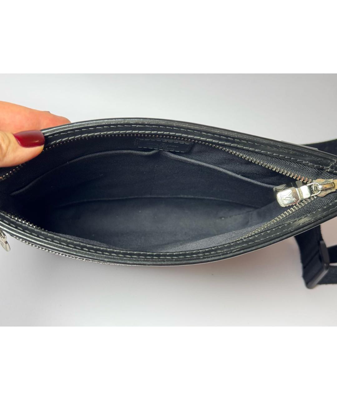 LOUIS VUITTON Черная сумка на плечо, фото 4