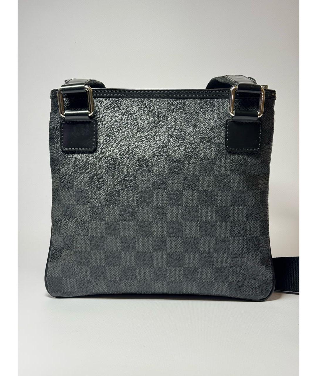 LOUIS VUITTON Черная сумка на плечо, фото 3