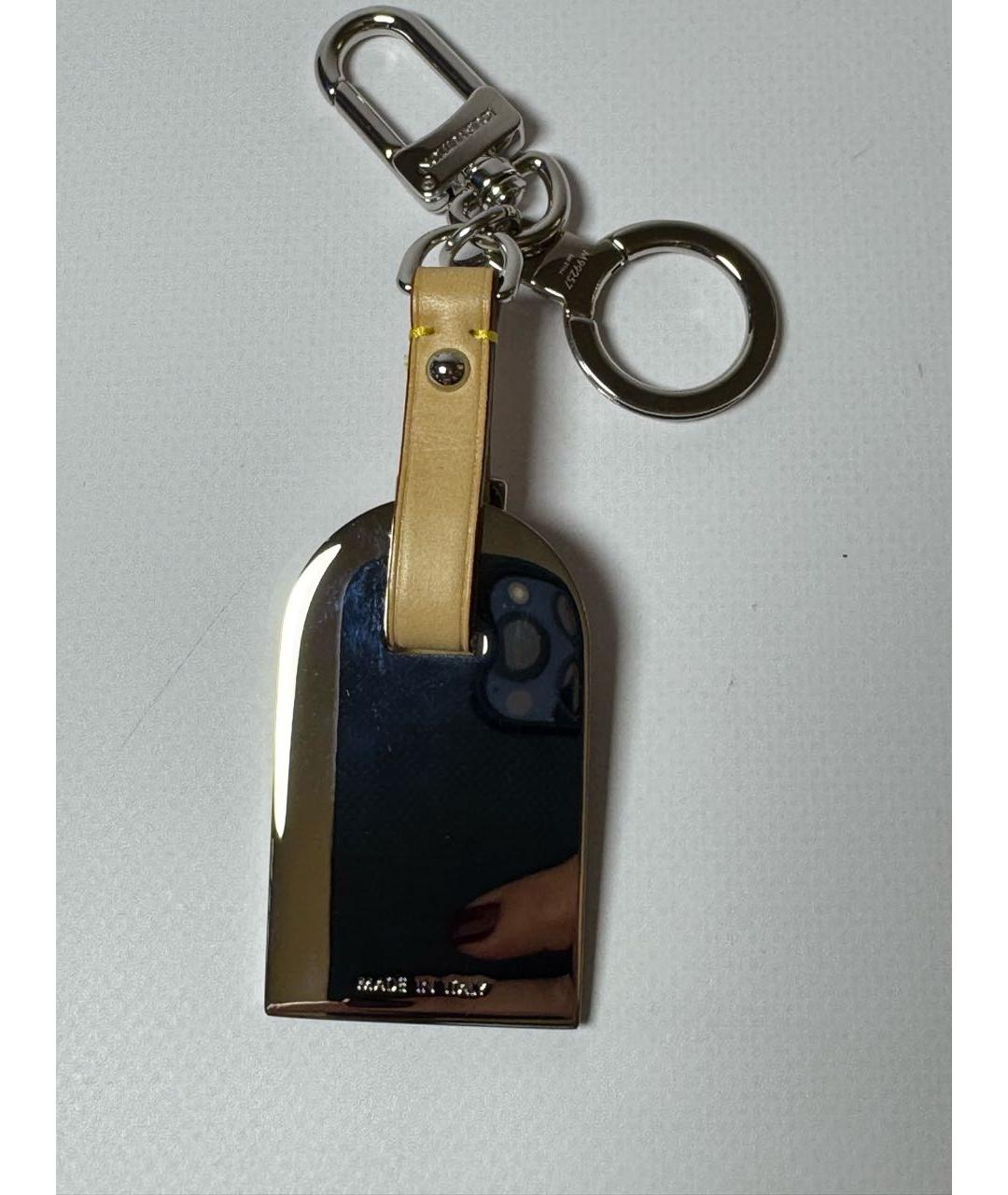 LOUIS VUITTON Серебрянный брелок, фото 3