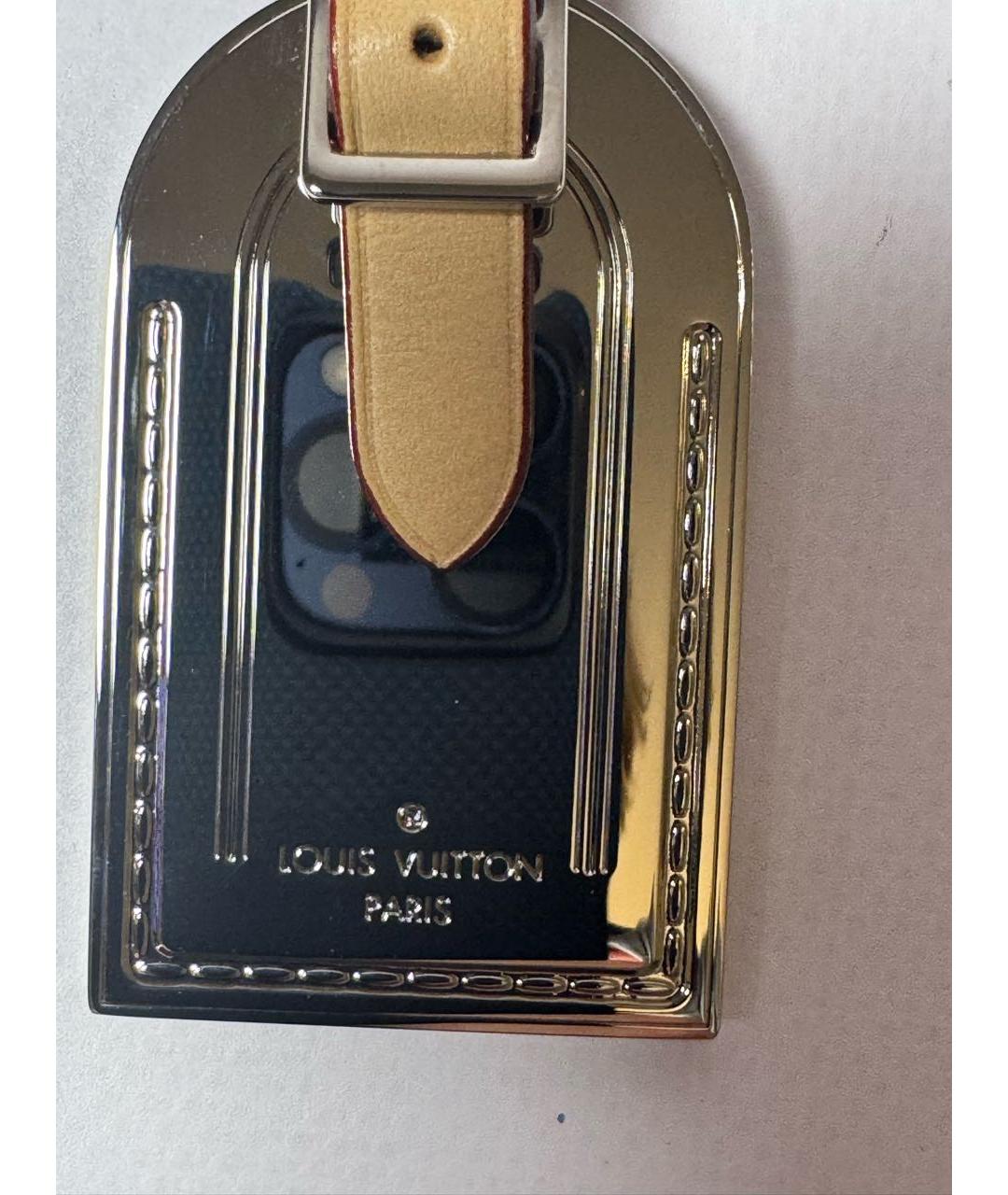 LOUIS VUITTON Серебрянный брелок, фото 7