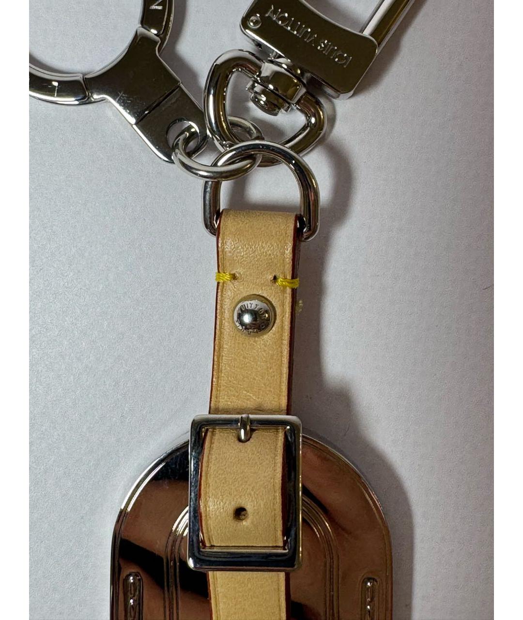 LOUIS VUITTON Серебрянный брелок, фото 4