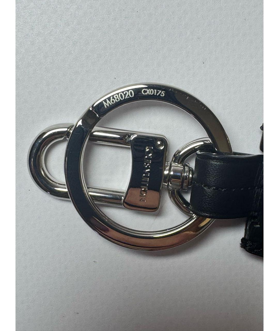 LOUIS VUITTON Черный брелок, фото 6