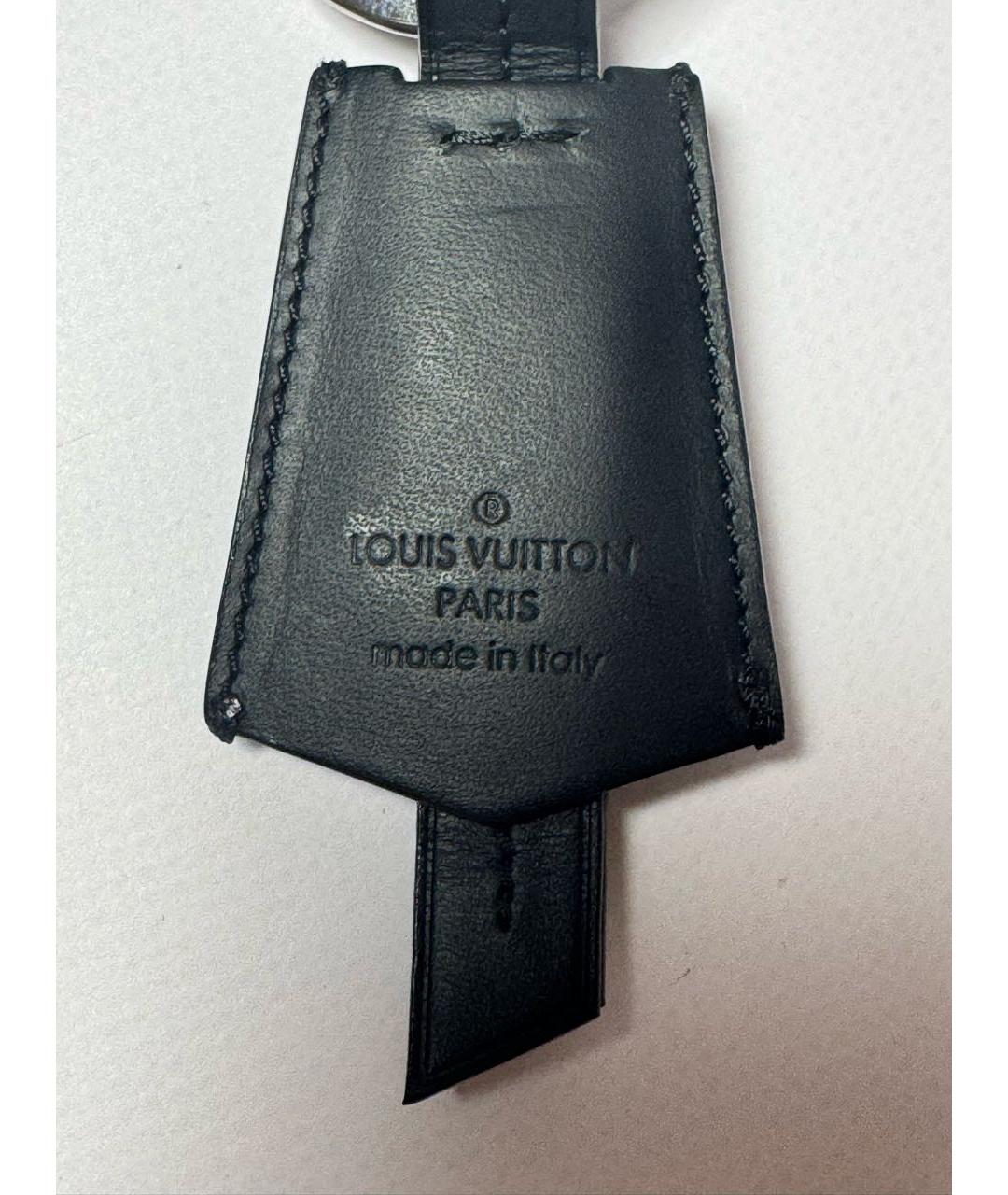 LOUIS VUITTON Черный брелок, фото 4