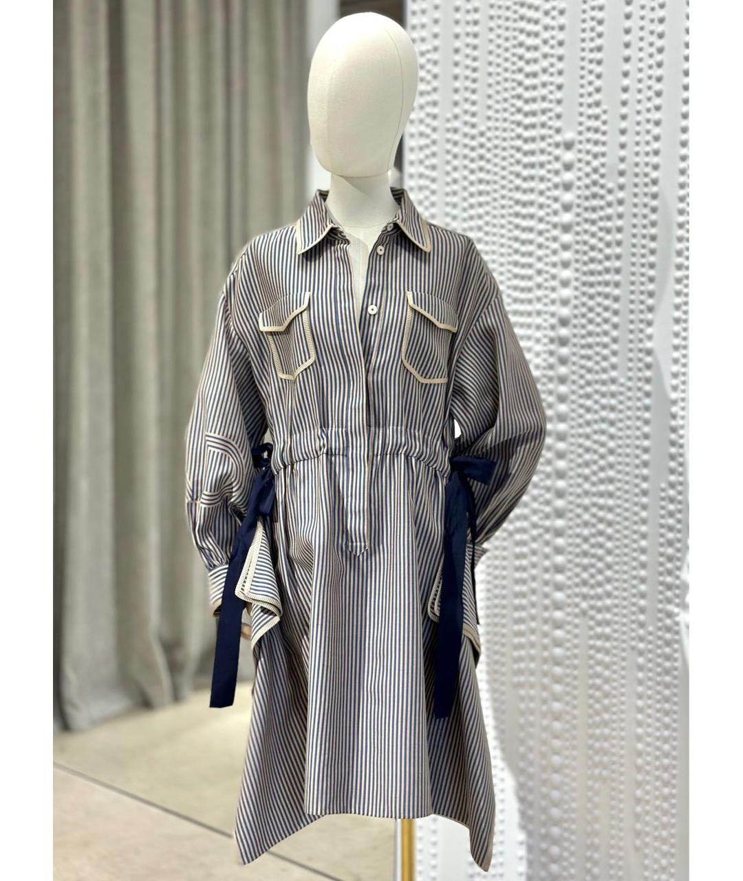 FENDI Мульти повседневное платье, фото 3