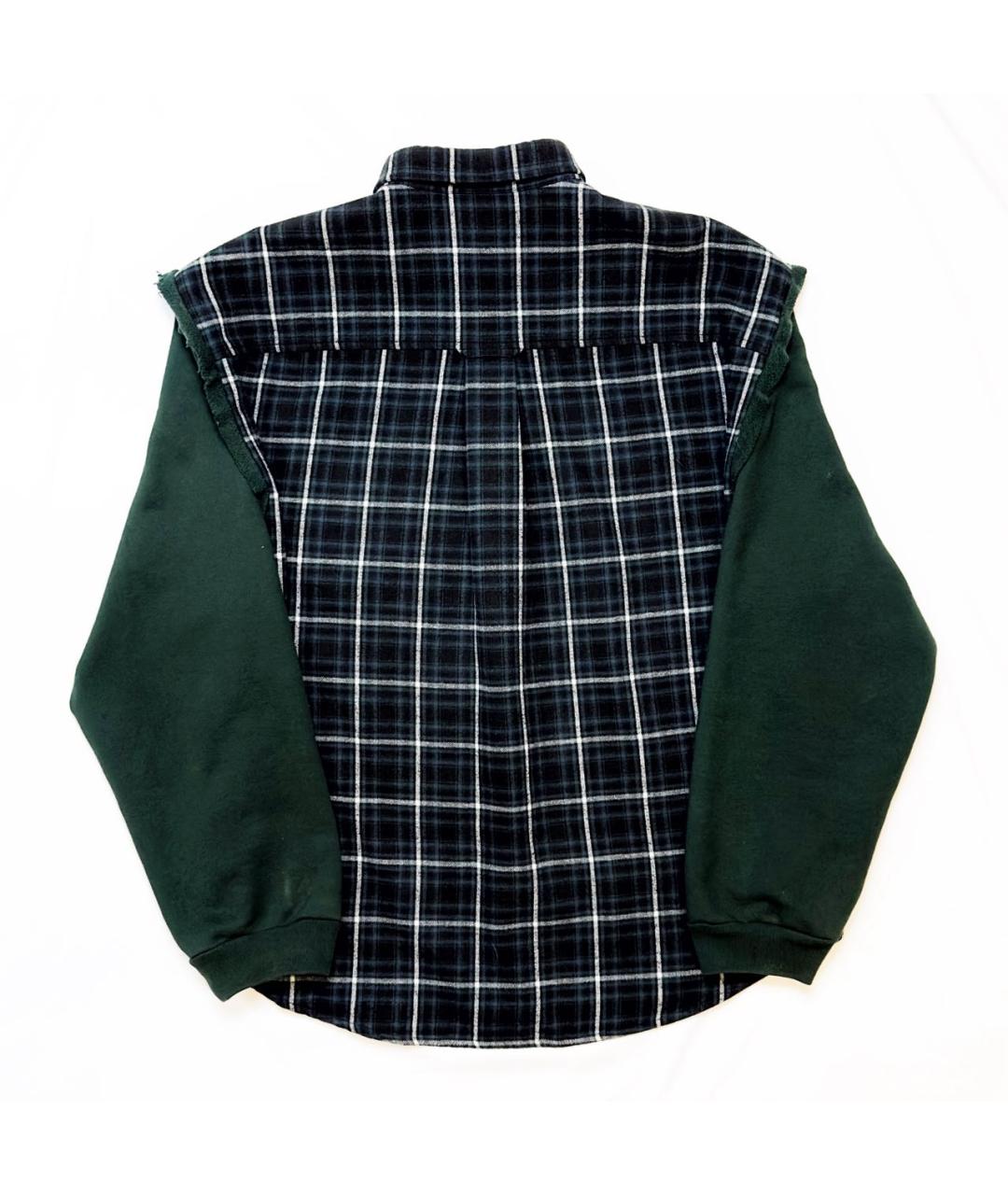 BALENCIAGA Зеленая хлопковая куртка, фото 2