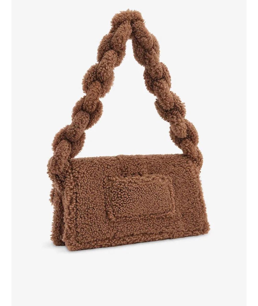 JACQUEMUS Коричневая сумка через плечо, фото 2