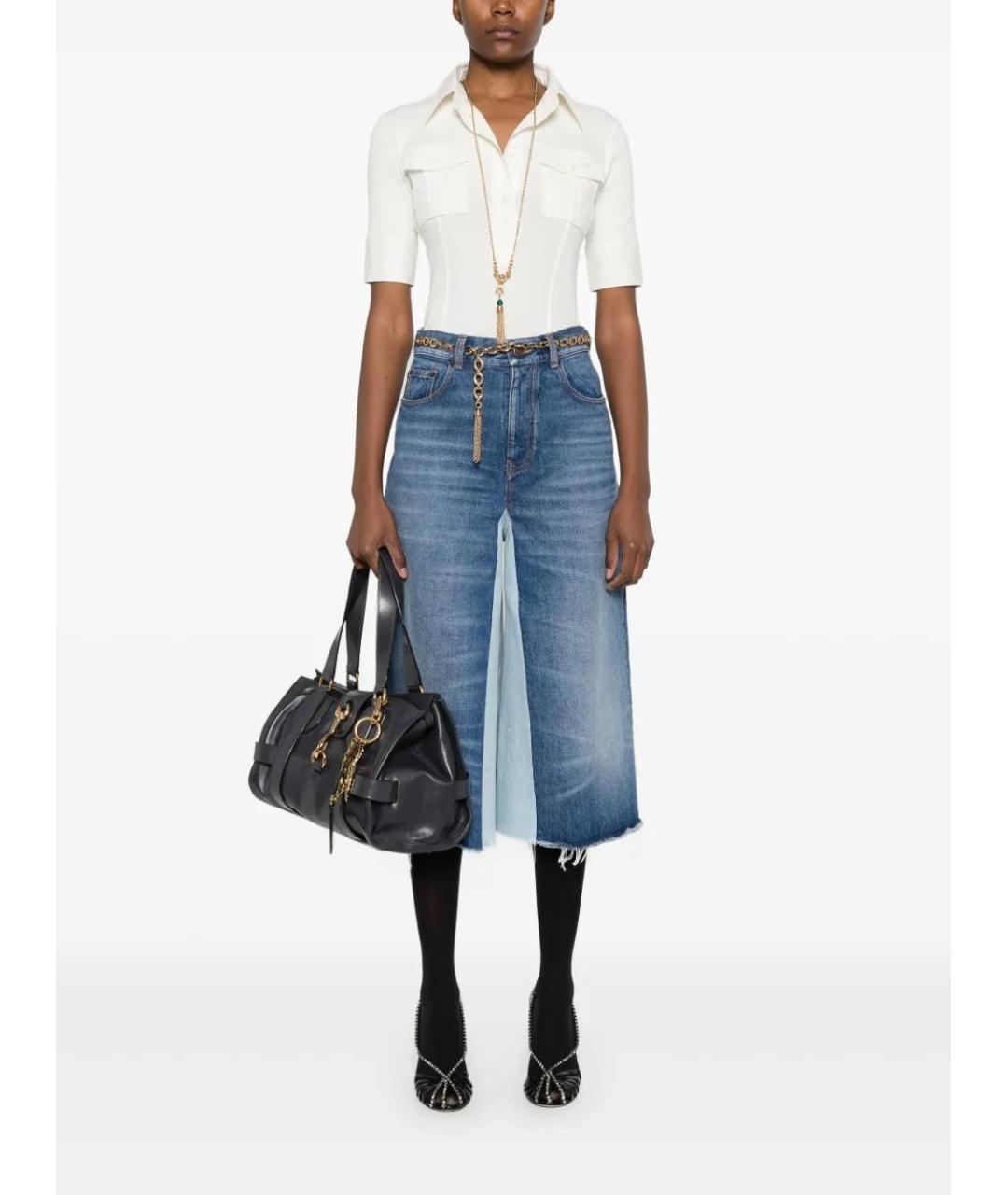 CHLOE Белая кожаная футболка, фото 2