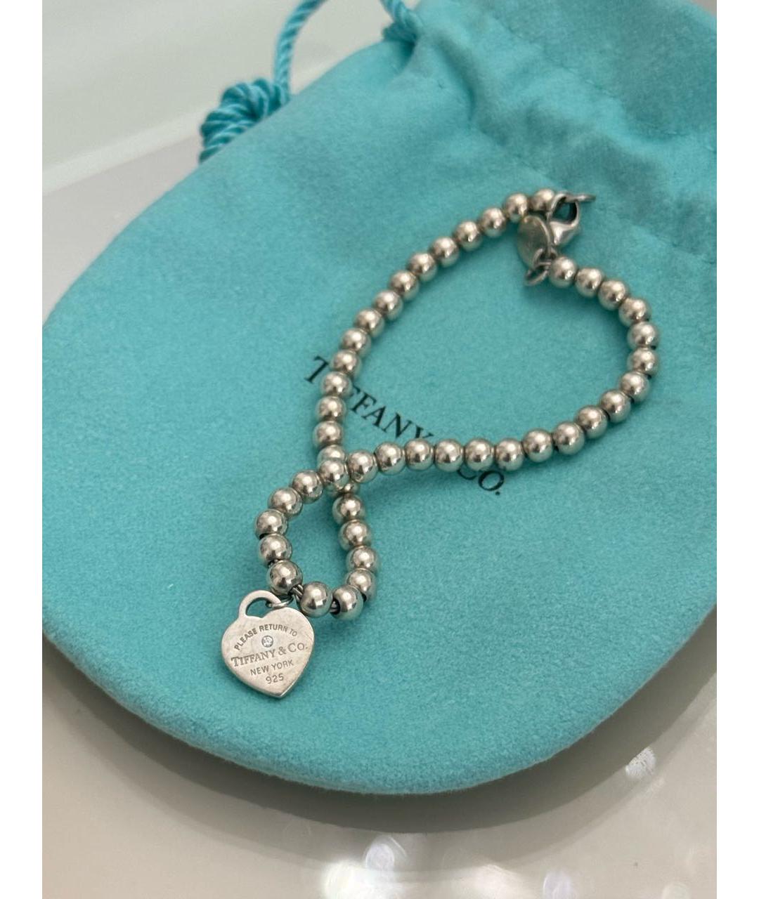 TIFFANY&CO Серебрянный браслет, фото 5