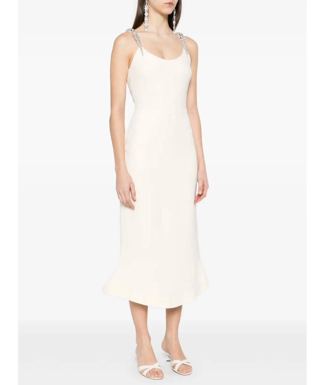 DAVID KOMA Белое коктейльное платье, фото 2