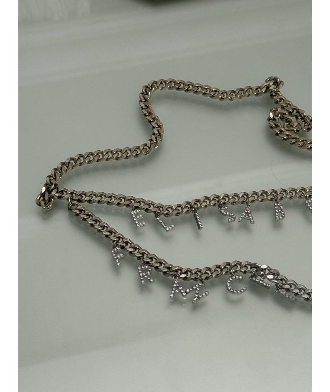 ELISABETTA FRANCHI Серебрянный ремень, фото 4