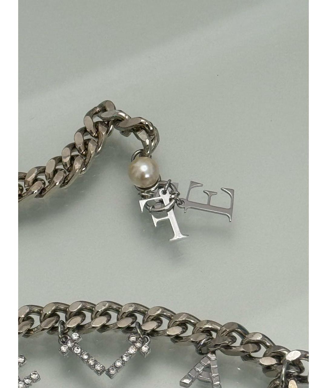 ELISABETTA FRANCHI Серебрянный ремень, фото 3