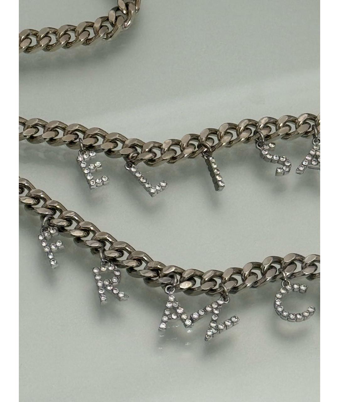 ELISABETTA FRANCHI Серебрянный ремень, фото 2