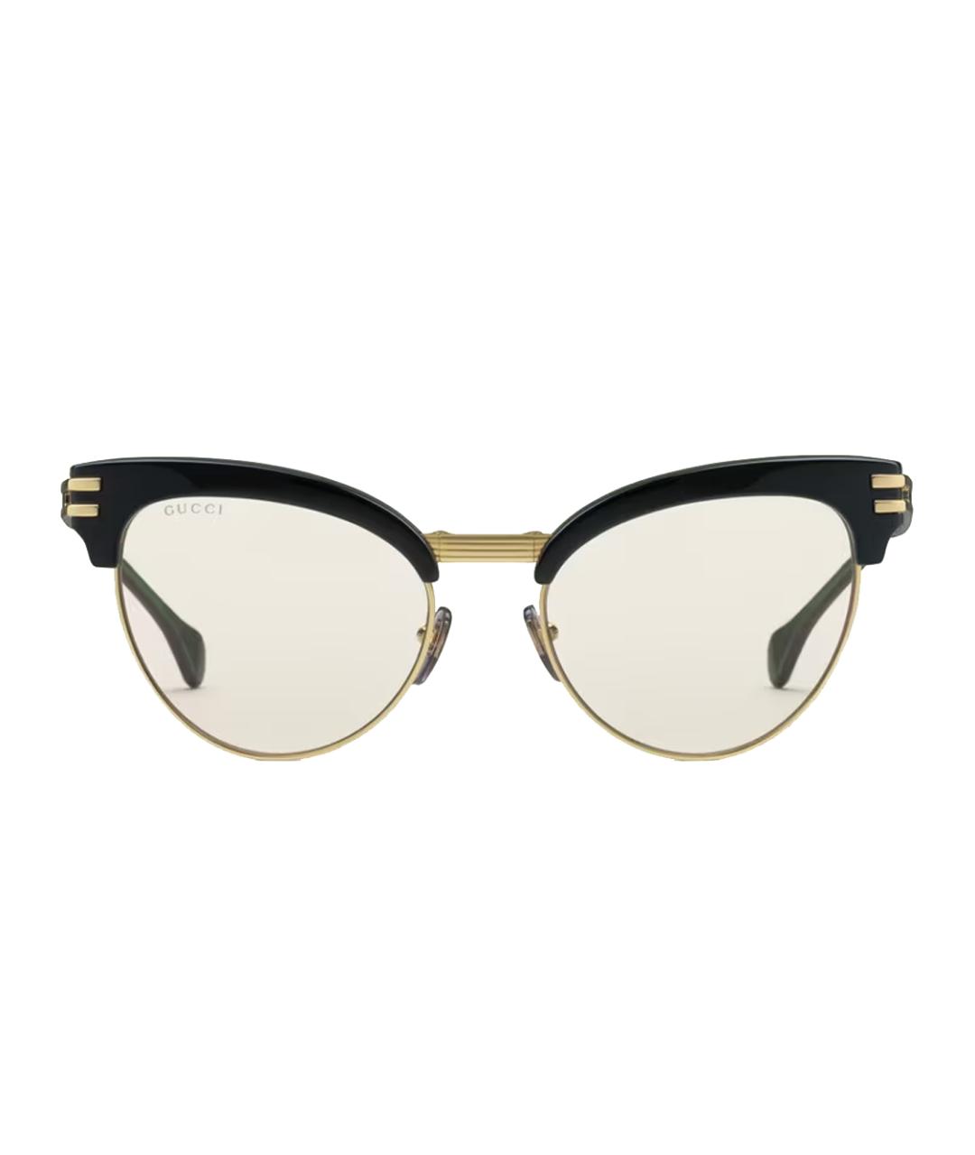 GUCCI Розовые пластиковые солнцезащитные очки, фото 1