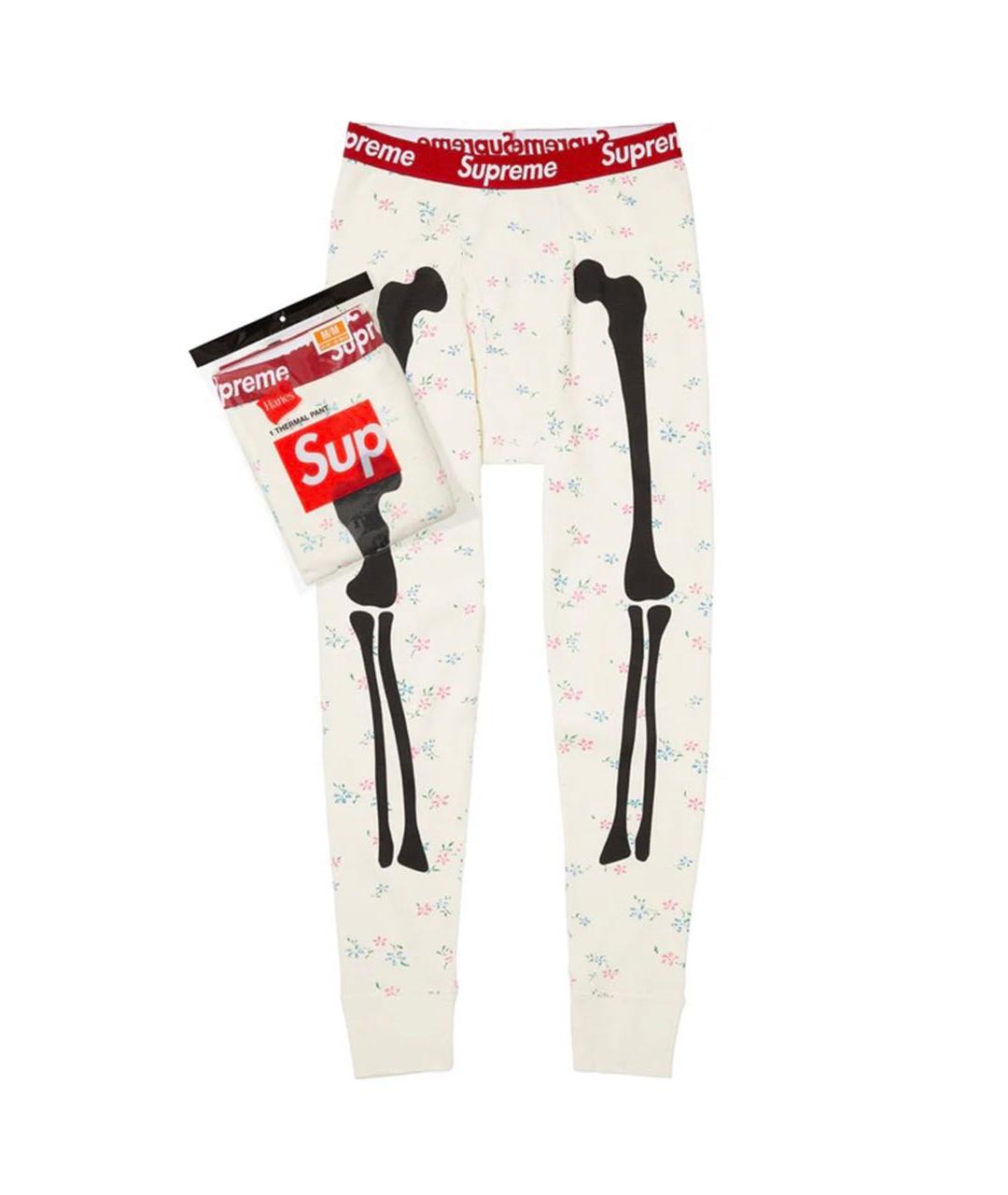 SUPREME Мульти хлопковые повседневные брюки, фото 1