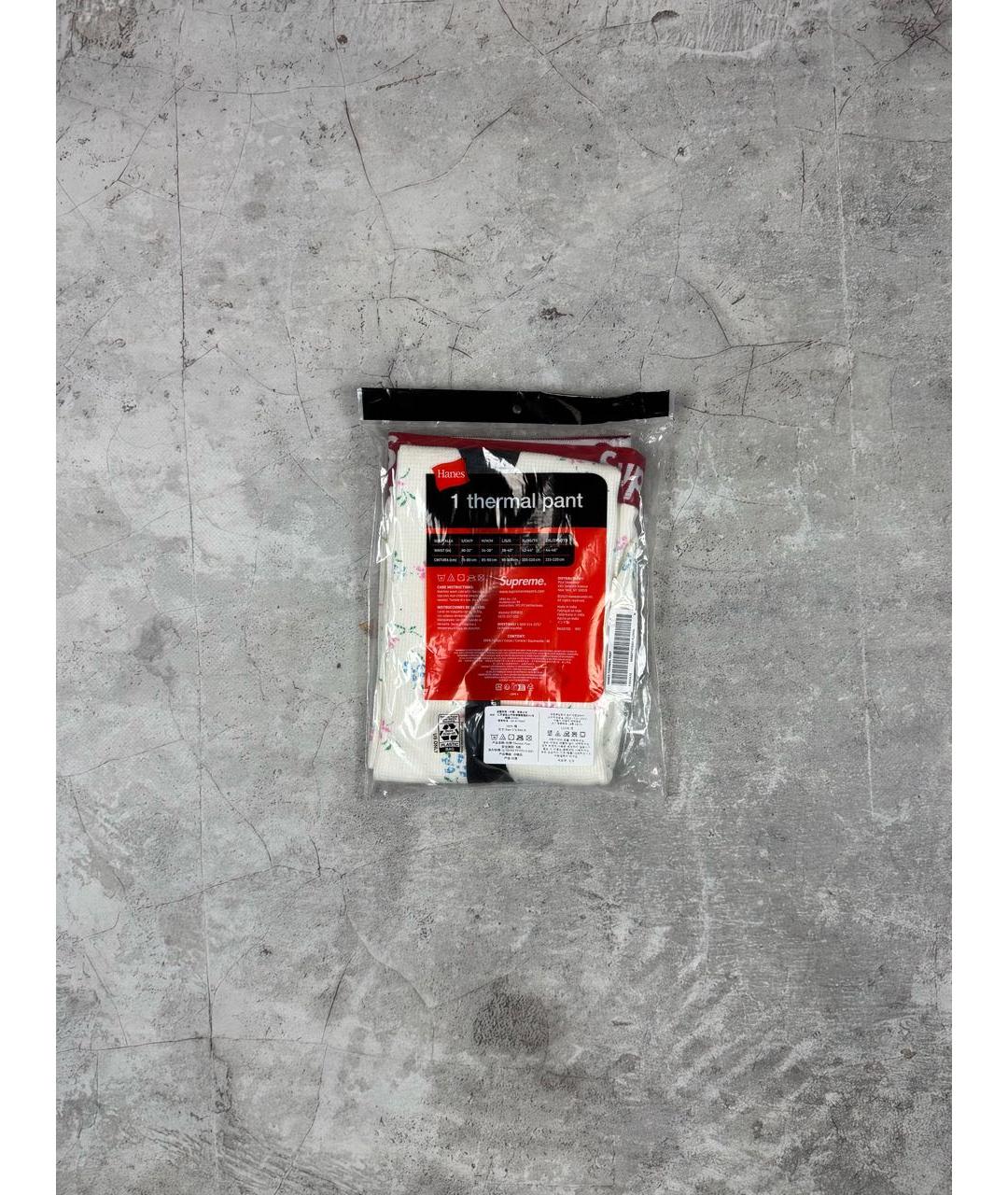 SUPREME Мульти хлопковые повседневные брюки, фото 3